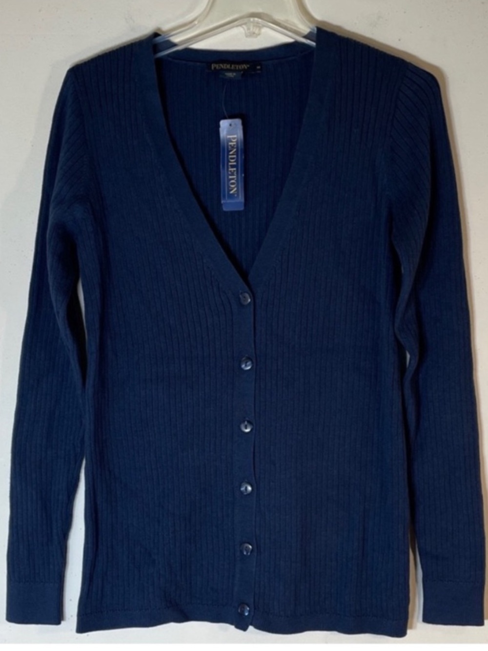 Pendleton Button-Up Cardigan Sweater. M. NWT. $128!
